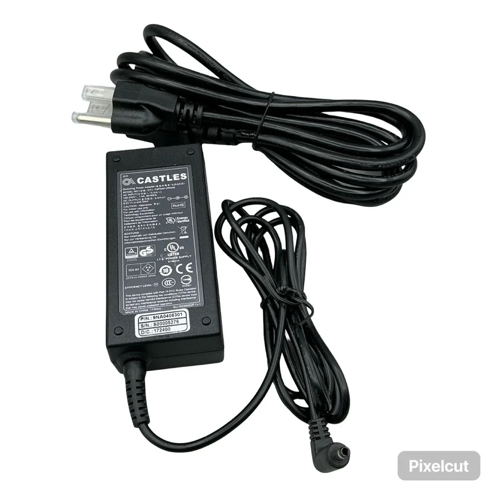 Castles FSP040-DRAN2 AC Power Adapter 9V 4.44A 40W Charger 9NA0406301